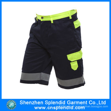 Vente en gros de coton de haute qualité Fluo Hi Vis Hommes Cargo Pants